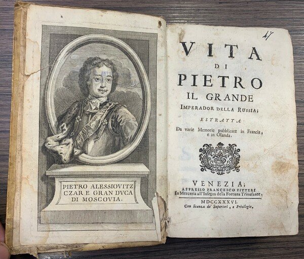 Vita di Pietro il grande.