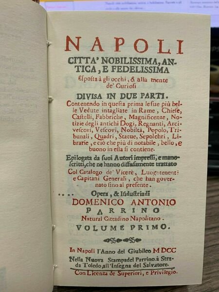 Napoli città nobilissima, antica, e fedelissima. Esposta a gli occhi …