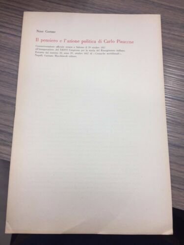 Il pensiero e l'azione politica di Carlo Pisacane