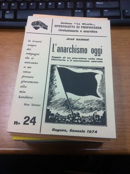 L'Anarchismo oggi