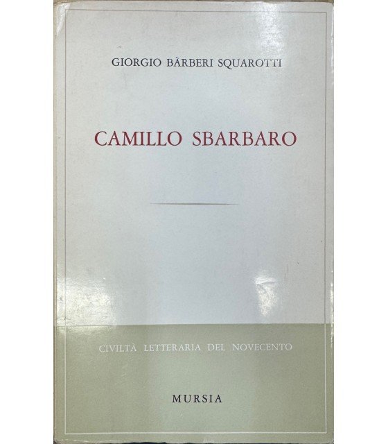 Camillo Sbarbaro. | Immagine principale
