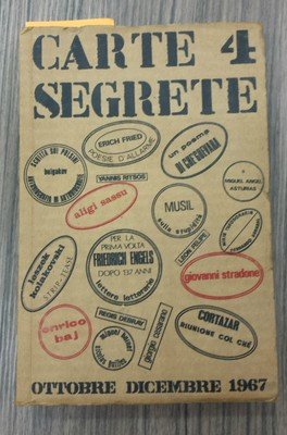 Carte segrete. Anno I. n. 4