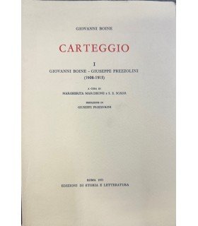Carteggio. I. 1907-1918. | Immagine principale