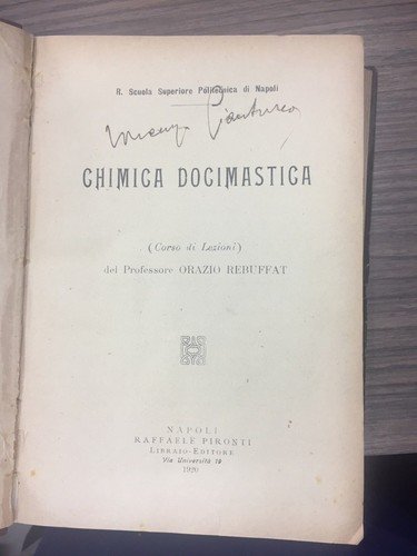Chimica docimastica
