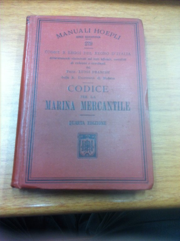 Codice per la marina mercantile