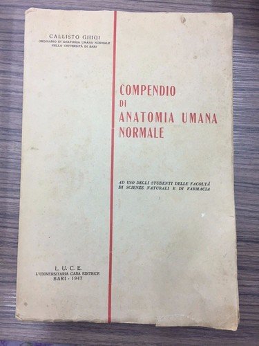 Compendio di anatomia umana normale