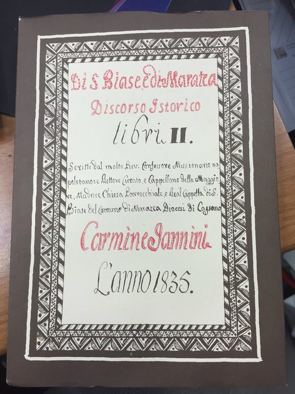 Di S. Biase e di Maratea