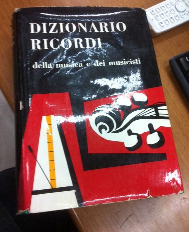 Dizionario Ricordi della musica e dei musicisti