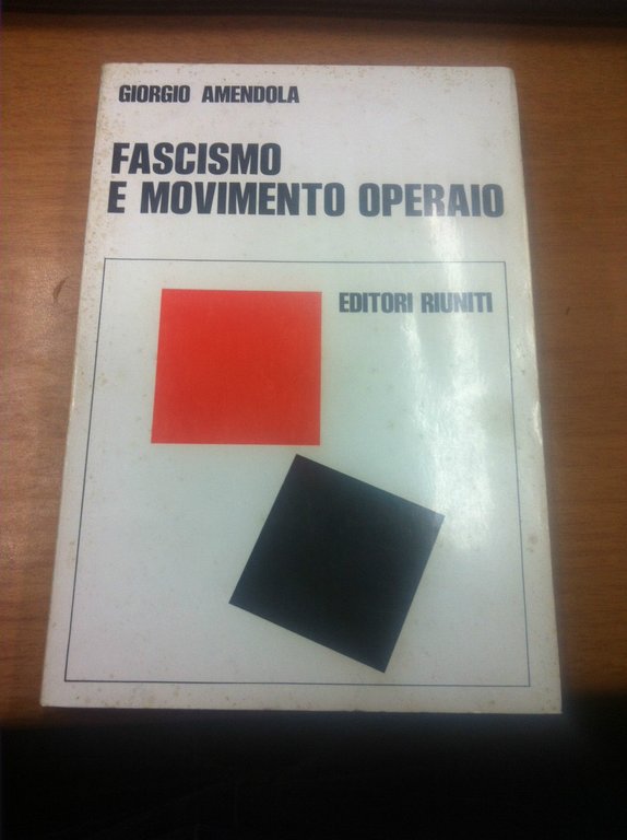 Fascismo e movimento operaio