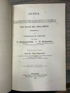 Guida diagnostico microscopico e chimico delle malattie degli animali domestici
