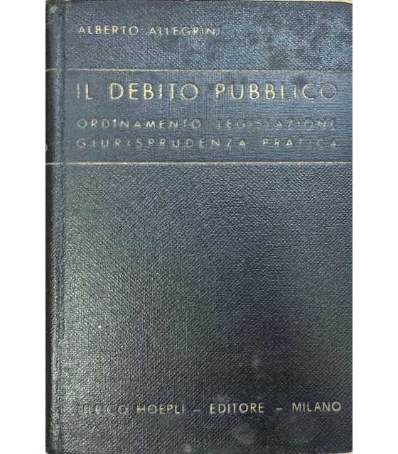 Il debito pubblico. | Immagine principale