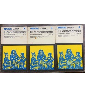 Il Pentamerone ossia la Fiaba delle Fiabe. 3 voll.