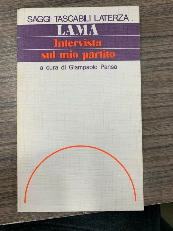 Intervista sul mio partito