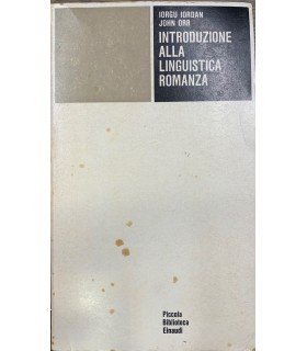 Introduzione alla linguistica romanza.
