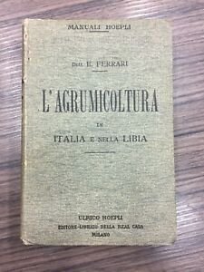 L'agrumicoltura in Italia e nella Libia