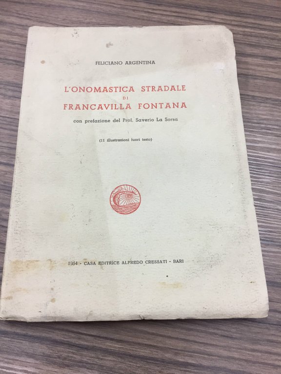L'onomastica di Francavilla Fontana