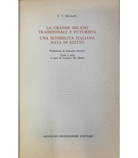 La grande Milano tradizionale e futurista. Una sensibilità italiana nata …