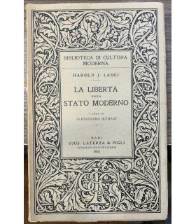 La libertà dello stato moderno.