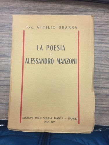 La poesia di Alessandro Manzoni