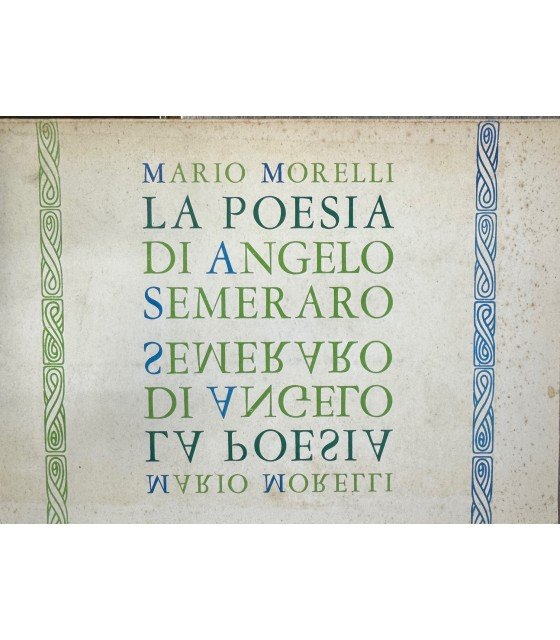 La poesia di Angelo Semeraro. | Immagine principale
