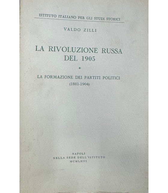 La rivoluzione russa del 1905. La formazione dei partiti politici. … | Immagine principale