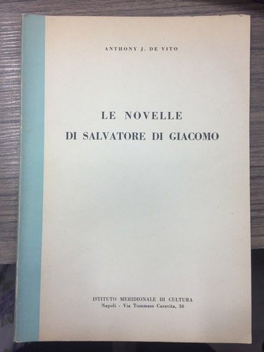 Le novelle di Salvatore di Giacomo