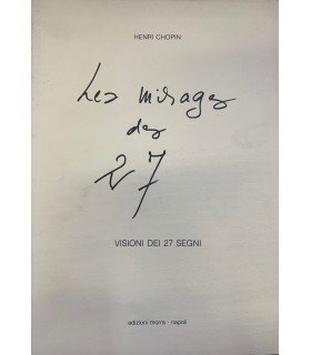 Les mirages des 27. Visioni dei 27 segni.