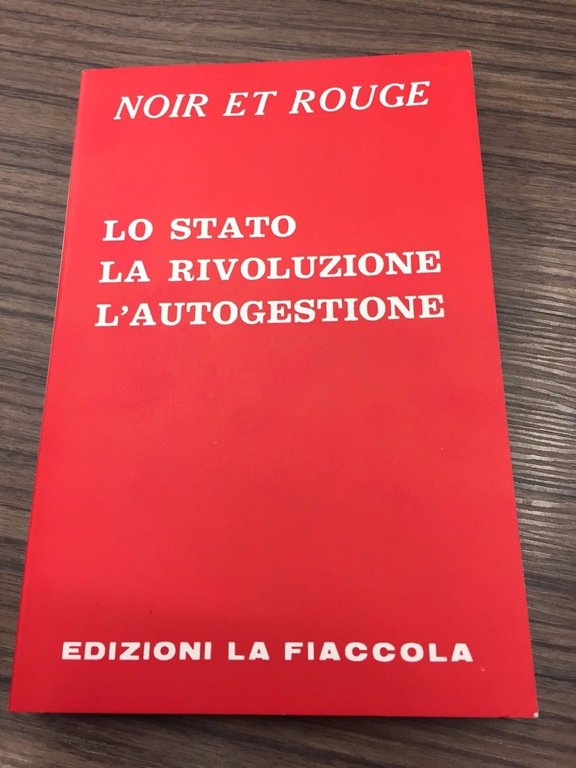Lo stato la rivoluzione l'autogestione