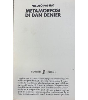 Metamorfosi di Dan Denier.