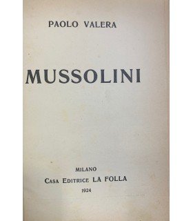 Mussolini.