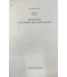 Pedagogia e filosofia dell'educazione.
