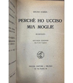 Perché ho ucciso mia moglie.