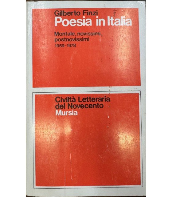 Poesia italiana. | Immagine principale