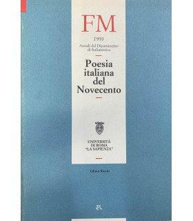 Poesia italiana del Novecento.