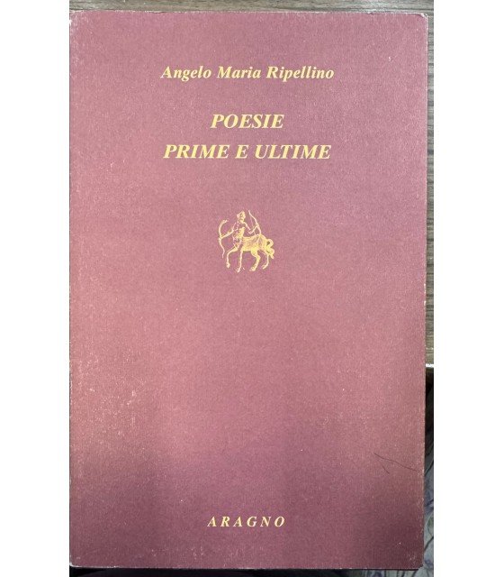 Poesie prime e ultime. | Immagine principale