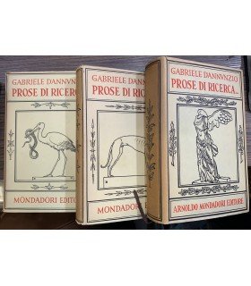 Prose di ricerca. 3 voll.