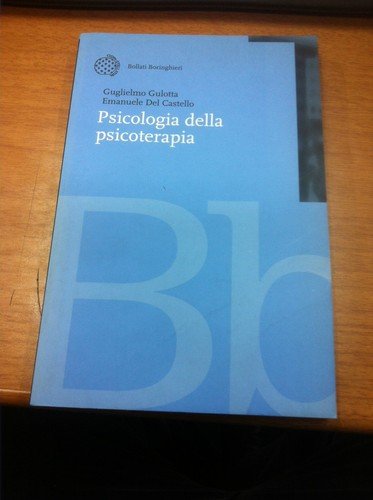 Psicologia della psicoterapia