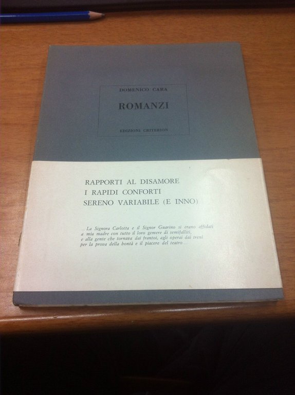 Romanzi