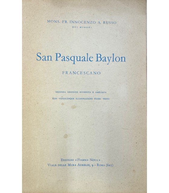 San Pasquale Baylon francescano. | Immagine principale