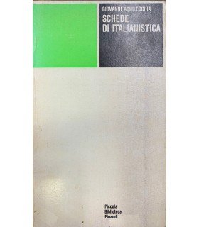 Schede di Italianistica.