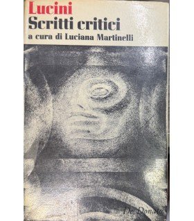 Scritti critici. | Immagine principale
