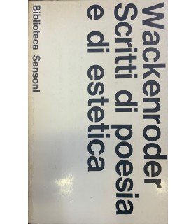 Scritti di poesia e di estetica.