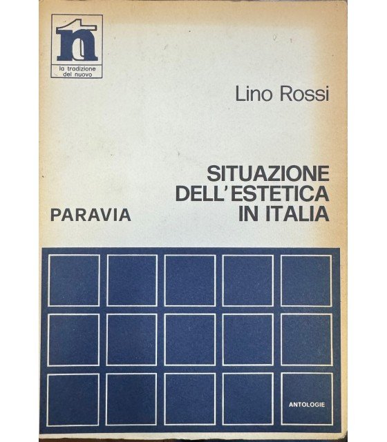 Situazione dell'estetica in Italia. | Immagine principale