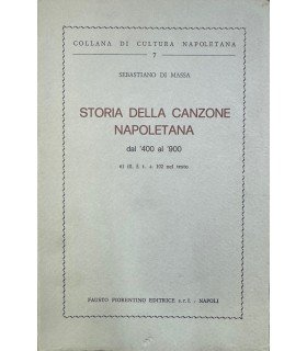 Storia della canzone napoletana dal '400 al '900. | Immagine principale
