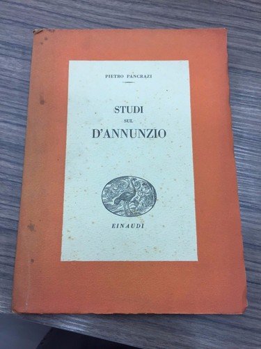 Studi sul D'Annunzio