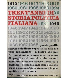 Trent'Anni di storia politica italiana.