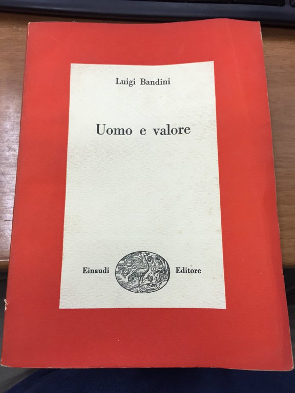 Uomo e valore
