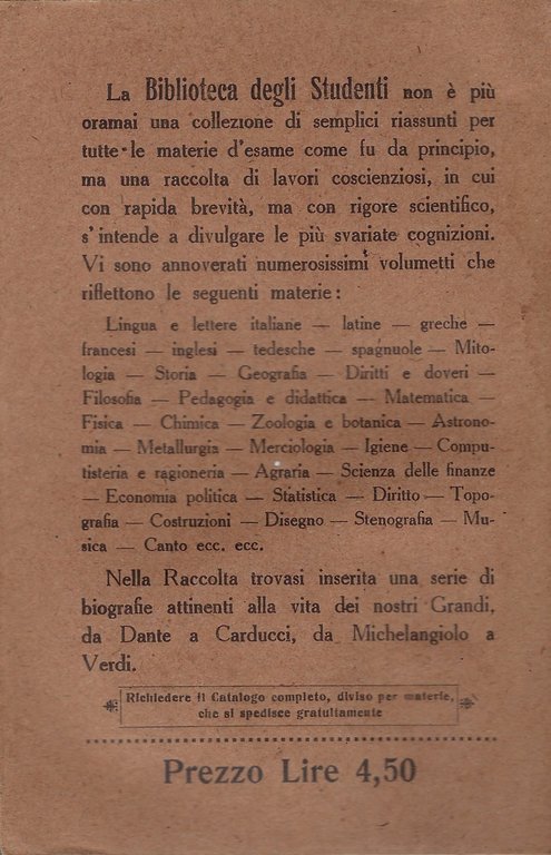 Dizionarietto Pascoliano. II commento di Odi ed Inni, Carmi Conviaviali, …