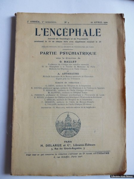 Journal de neurologie et de psychiatrie [5e année, n° 2 …