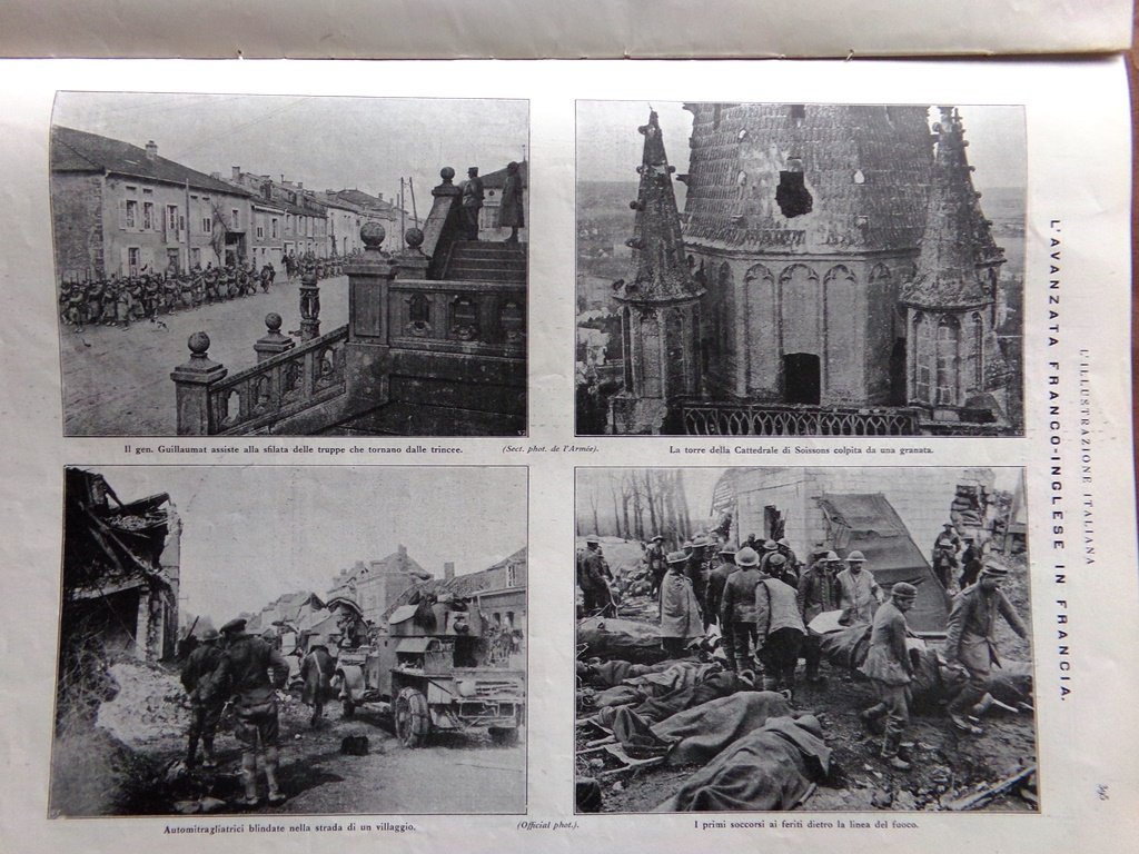 L'Illustrazione Italiana 13 Maggio 1917 WW1 Marconi Tofane D'Arco Munizioni …